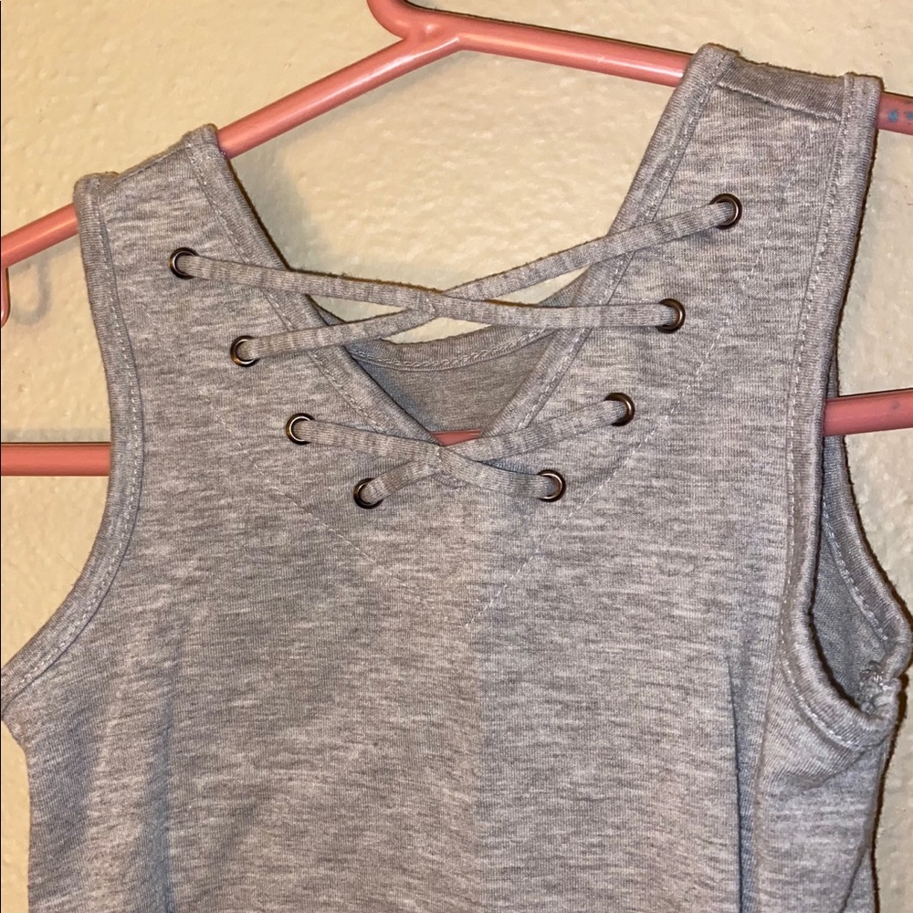 Kids Grey Tank - Picture 4 of 5